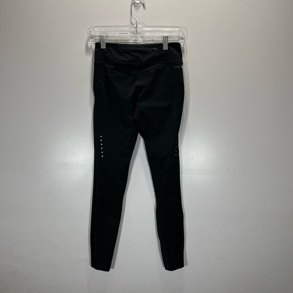 Nike Women’s Black Drawstring Waist Power Epic Run Athletic Leggings - Picture 7 of 12